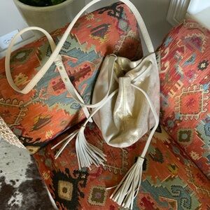 Gold and Cream Women's Bag by Hobo